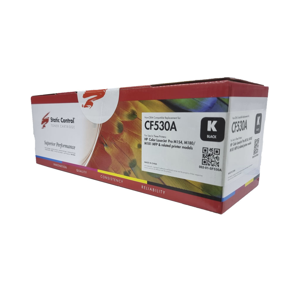 Картридж Static Control (002-01 -SF530A) CF530A Black HP Color LaserJet Pro M154 M180 M181 MFP