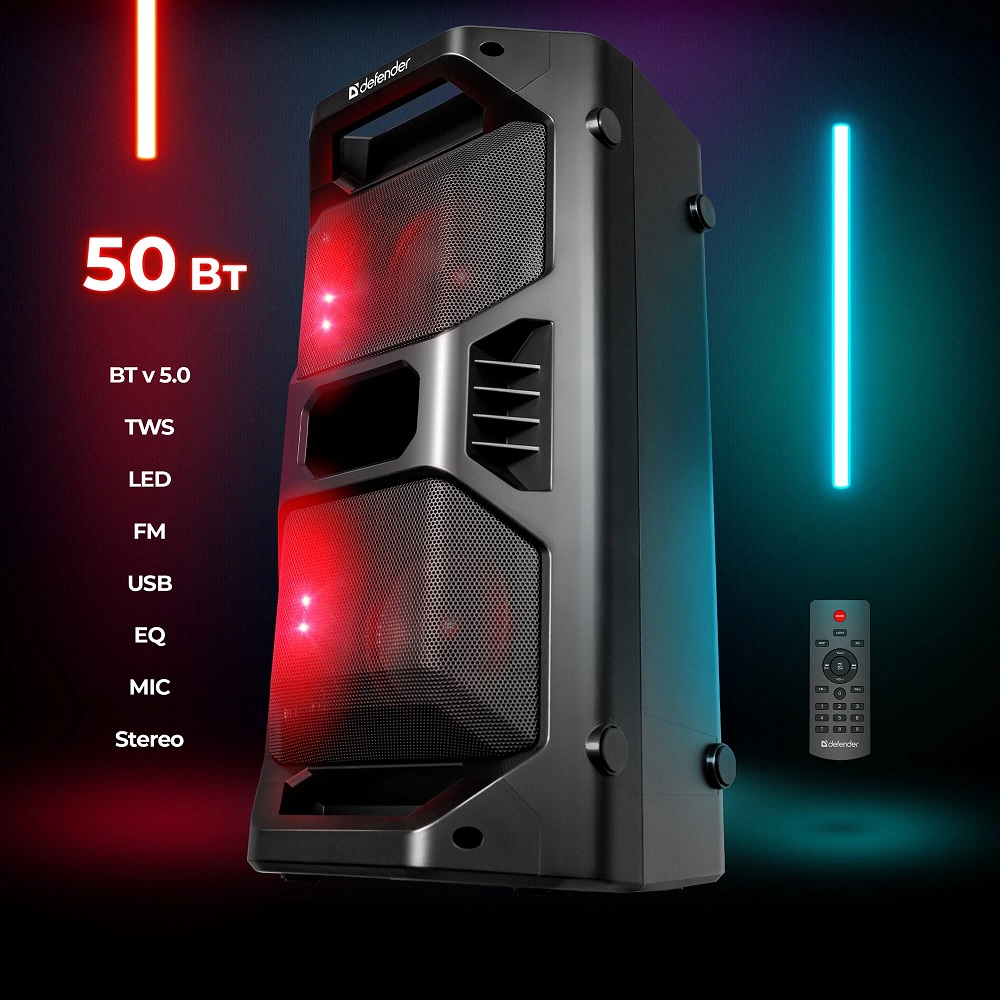 Портативная колонка Defender Rage