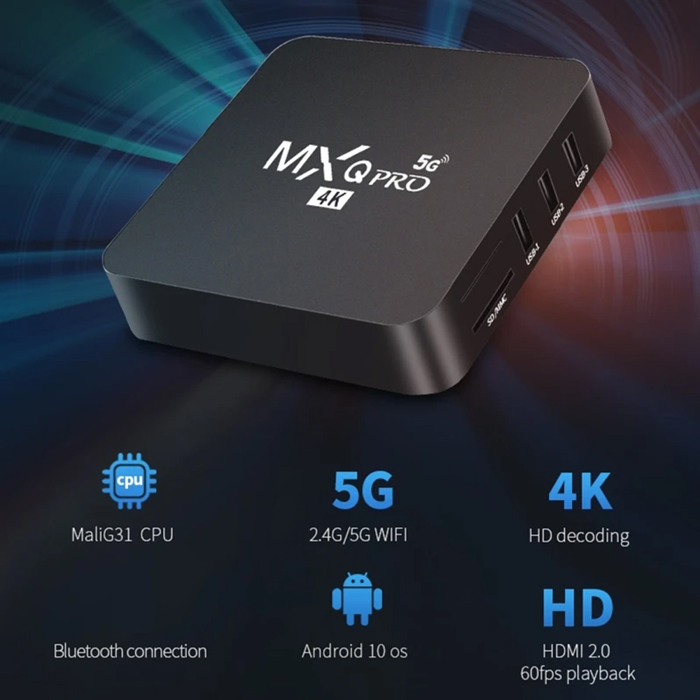 ТВ-приставка MXQ PRO 4K