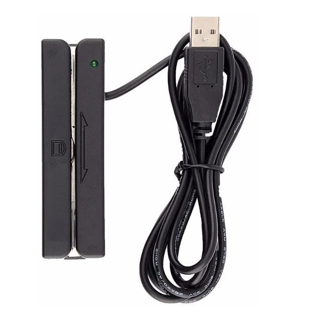 Считыватель магнитных карт, USB, внешний