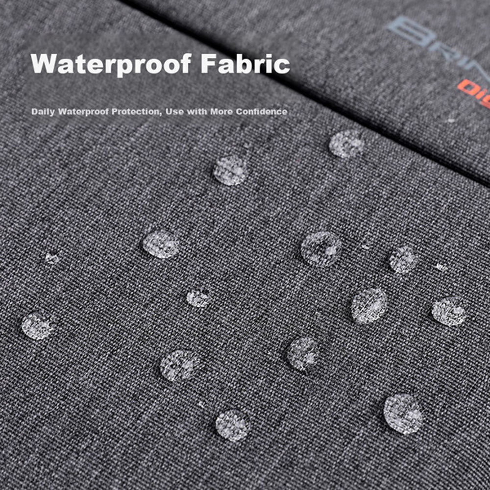 Рюкзак модель Brinch BW-371, материал полиэстер, размер 14-16", Темно-серый