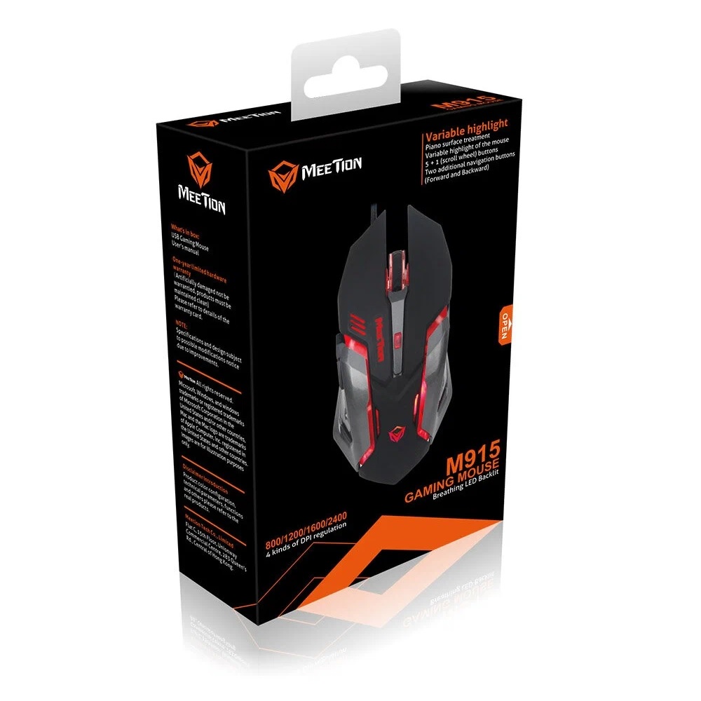 Проводная мышь Meetion M915