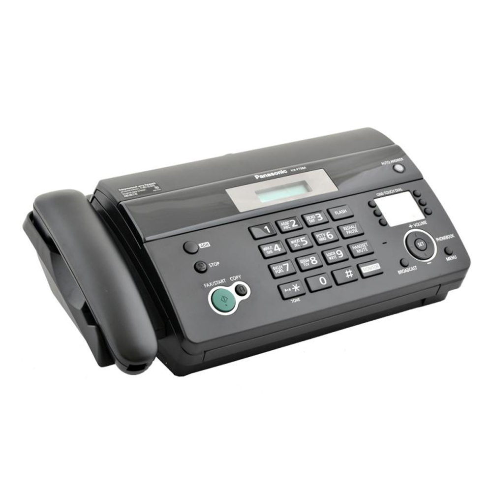 Факс Panasonic KX-FT982 Eng/Ch термобумага,АОН, спик., автоответчик, черный