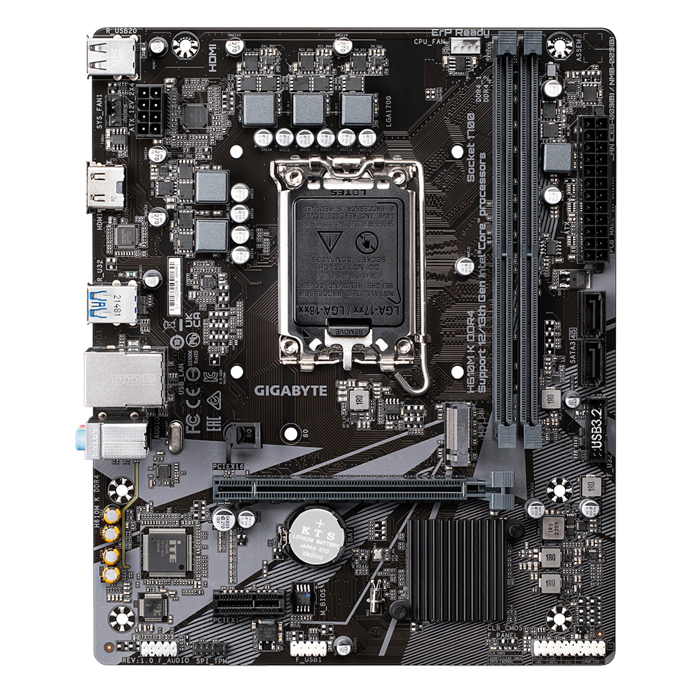 Материнская плата Gigabyte H610M-K