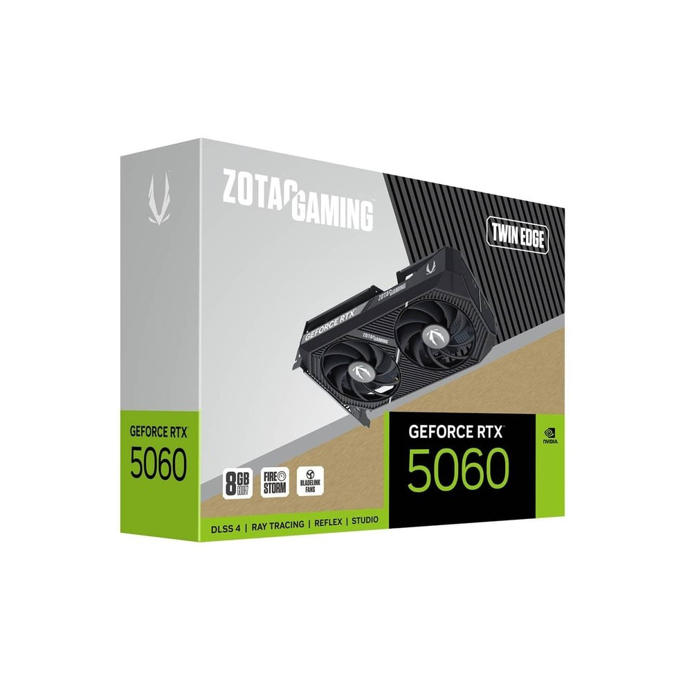 Видеокарта Zotac Gaming RTX 5060 8Gb Ddr7 128Bit Twin Edge