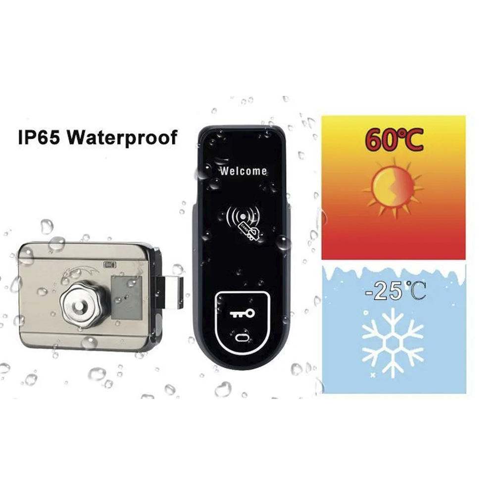 ZAMOK 2355 (Fingerprint/ Pasword/ Card/ WiFi/ BluTooth/ NFC/ APP/ TUYA)