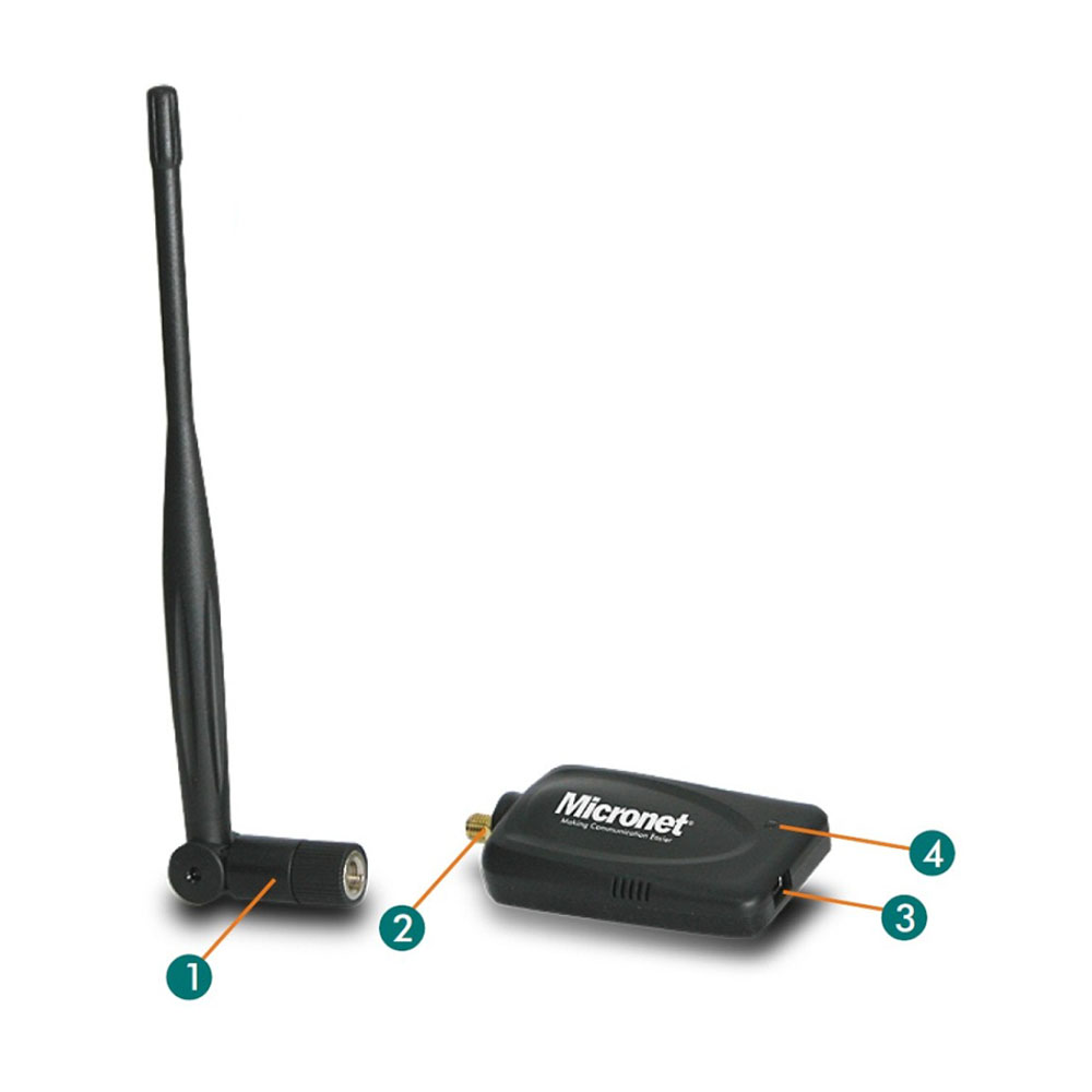 WIRELESS USB adapter Micronet SP907GP 54Mbps