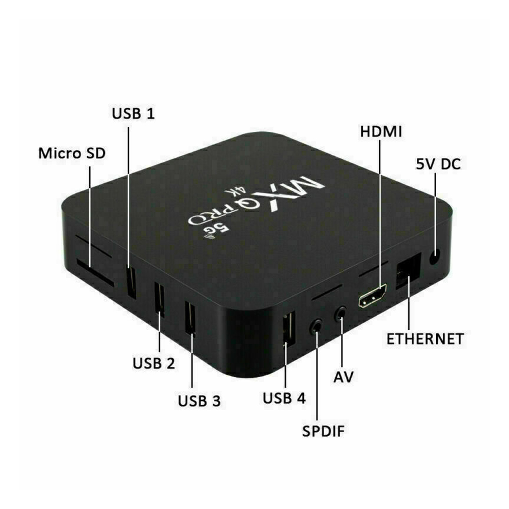 ТВ-приставка MXQ PRO 4K
