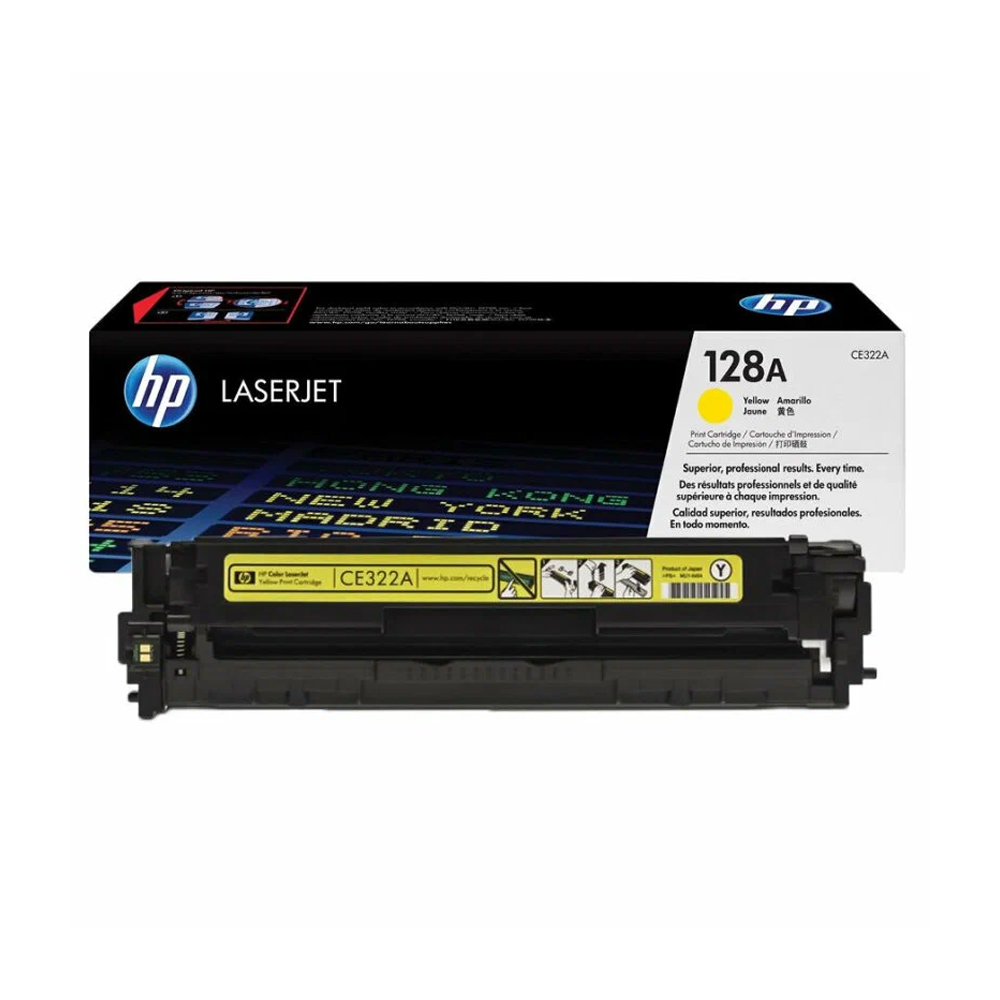 Картридж HP CE 322 Yellow