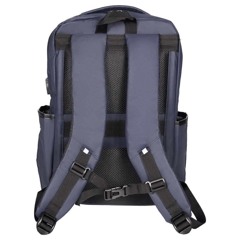 Рюкзак модель 20061, Oxford материал, размер 27x45x14 см, Usb, синий 
