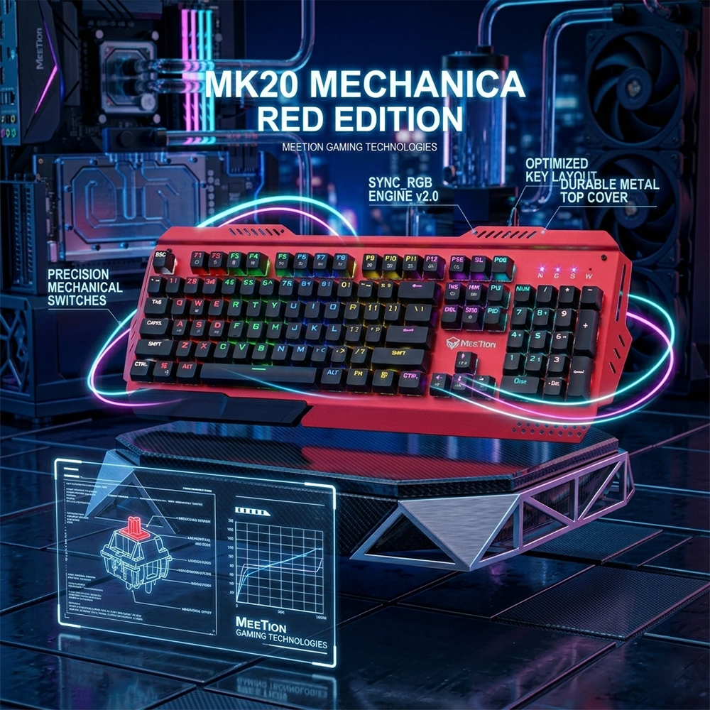 Проводная клавиатура Meetion MK20