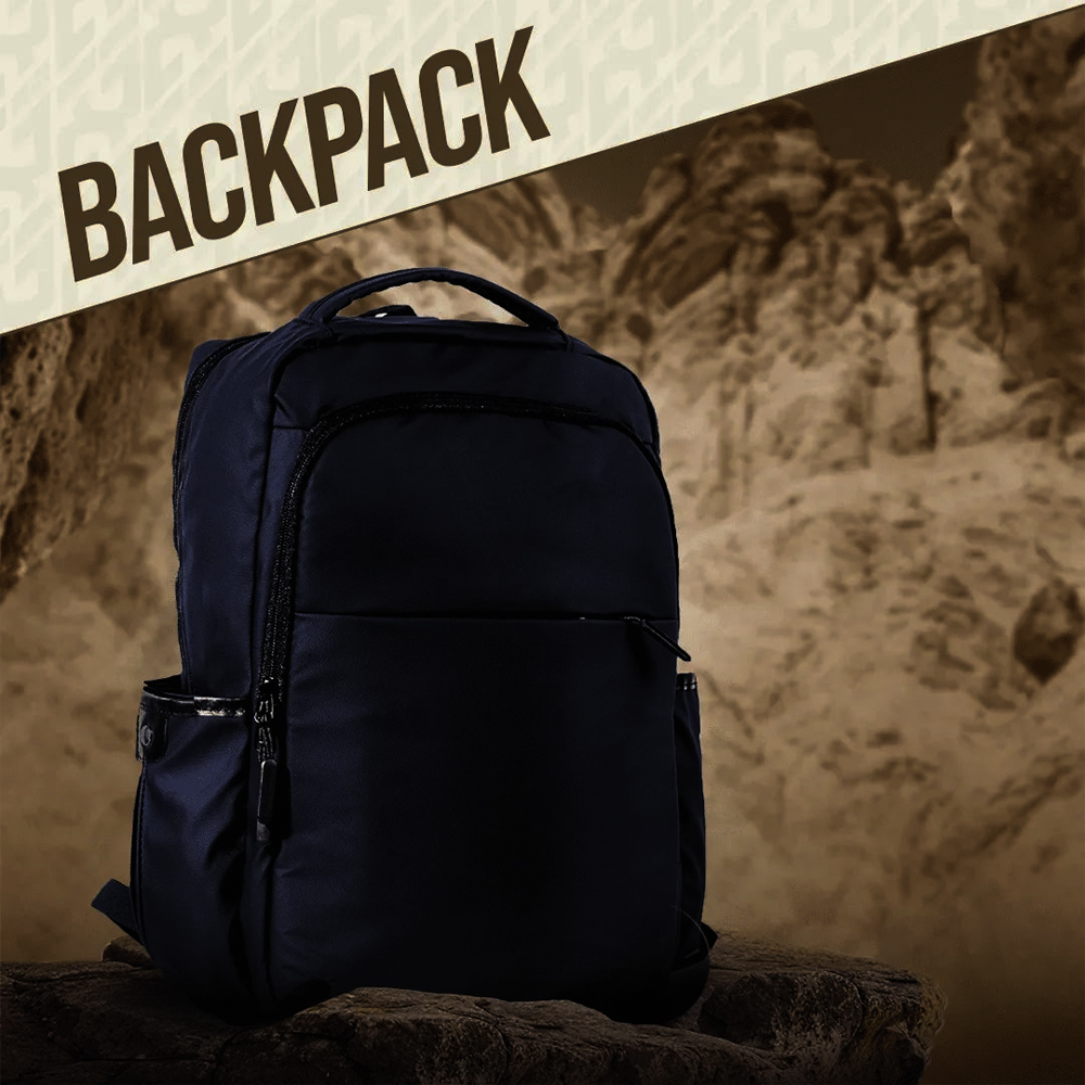 Рюкзак модель 20061, Oxford материал, размер 27x45x14 см, Usb, синий 