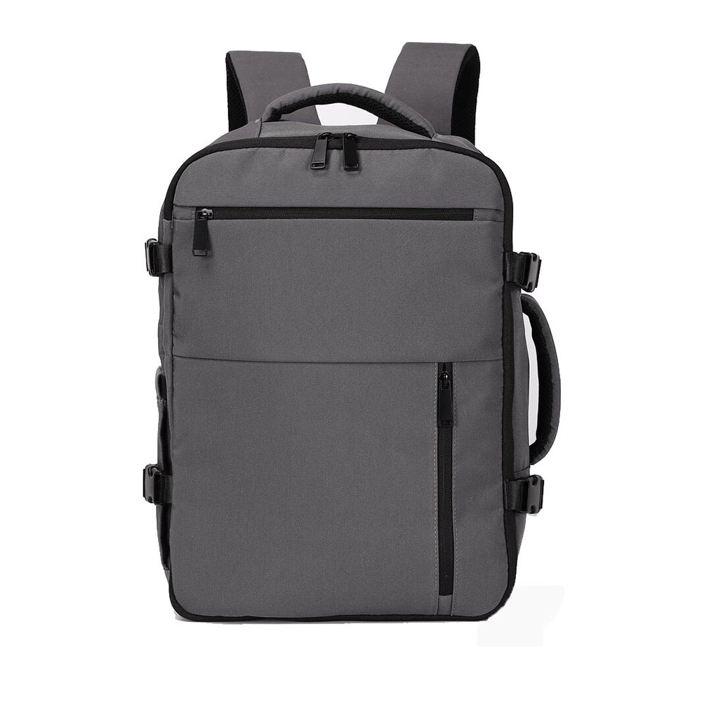 Рюкзак модель 25037F, Oxford материал, размер 43x30x18 см, Usb, серый 