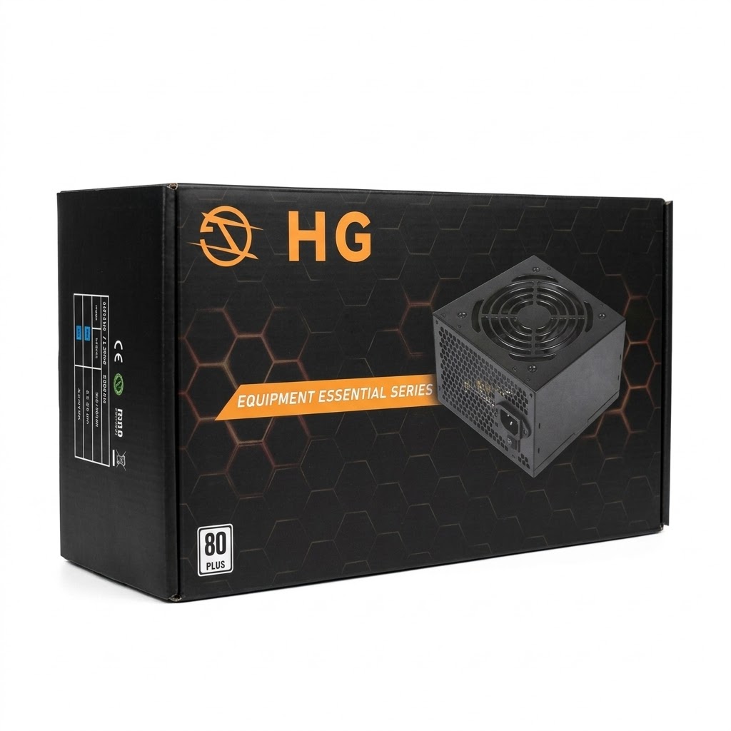 Блок питания для ПК HG 750W (4 SATA) 120MM FAN 80PLUS