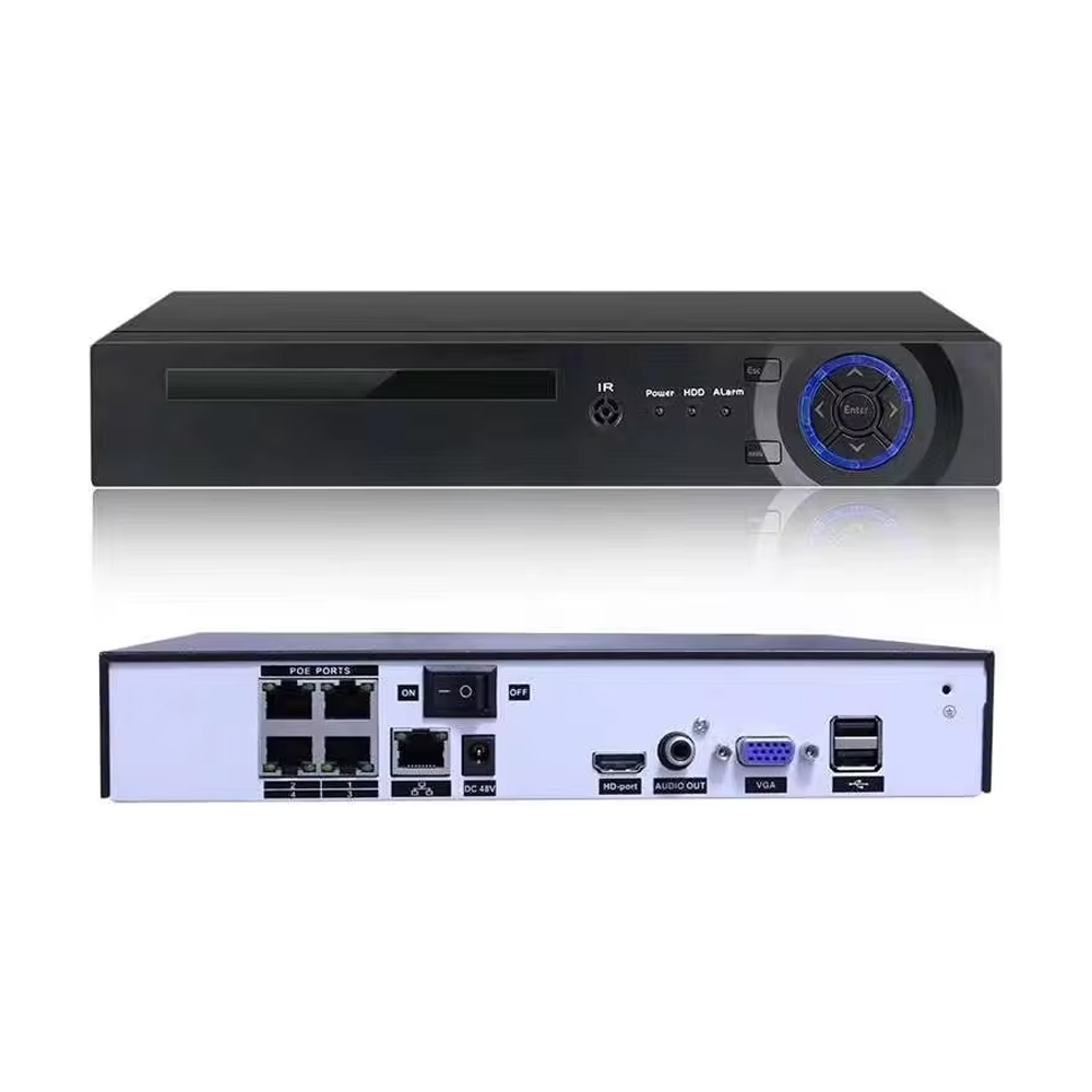 NVR.KIT4 IP POE T6112 1.0 mp STREET