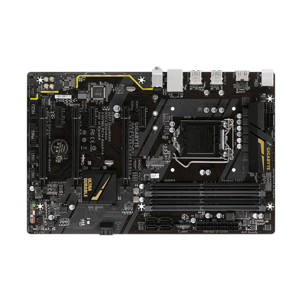 Материнская плата Gigabyte Z270-HD3 LGA1151 D4