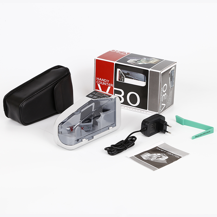 Счетная машинка V30 UV/MG (переносной счетчик с батареей)