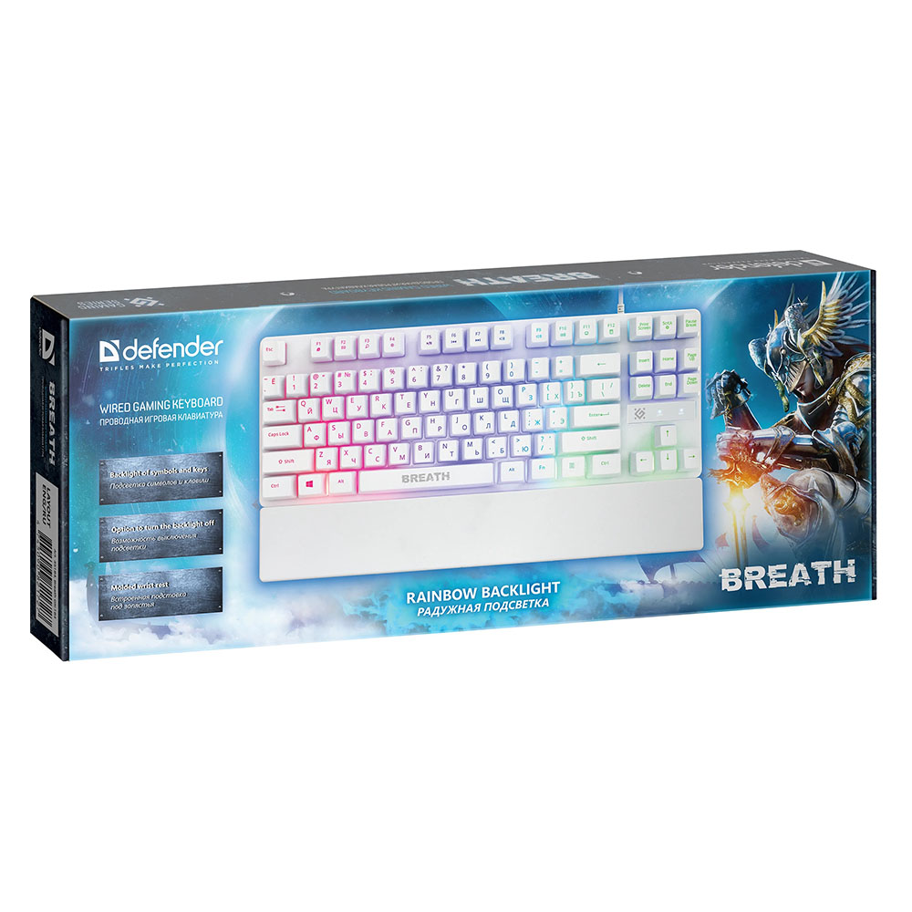 Проводная клавиатура Defender Breath GK-184