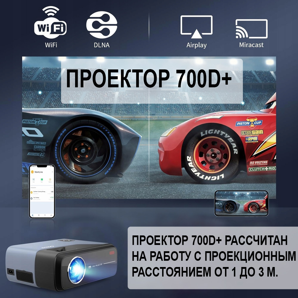 Проектор 700D+