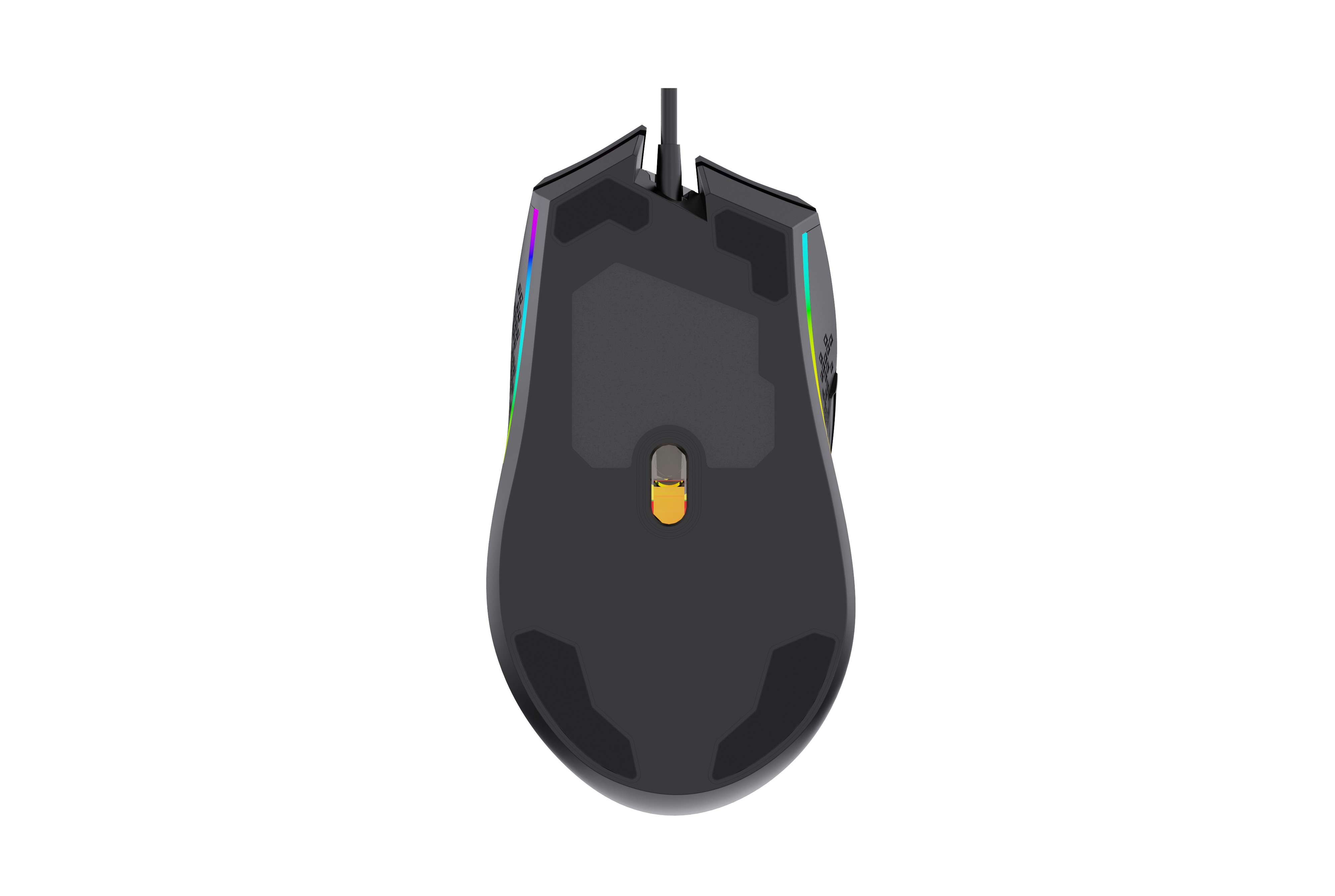 Проводная игровая мышь AULA Wind F805 черный