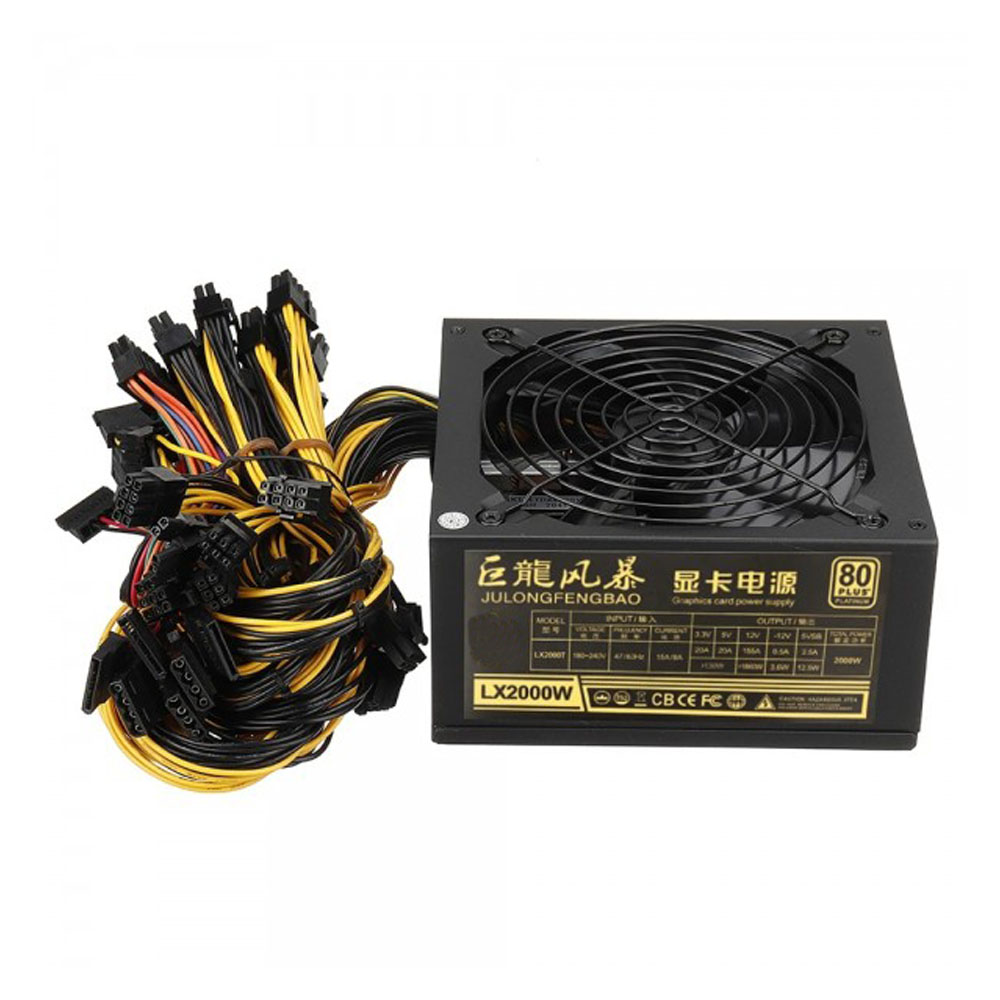 Блок питания для ПК Julongfengbao LX2000T 2000W