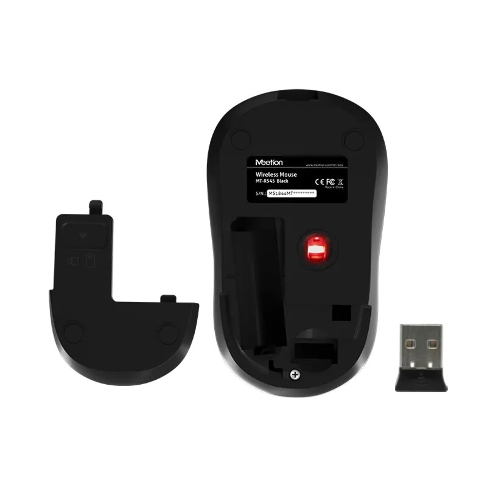 Беспроводная мышь Meetion R545 черный