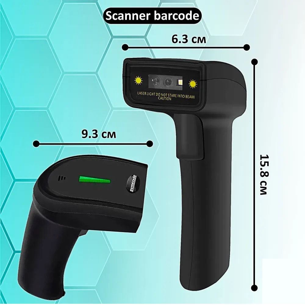 Сканер штрих-кода Symcode MJ-1400DA BL