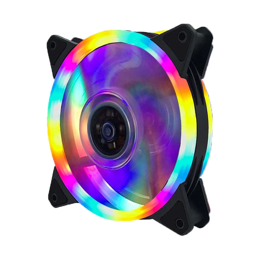 Вентилятор для корпуса AF15 c подсветкой RGB (разноцветный)