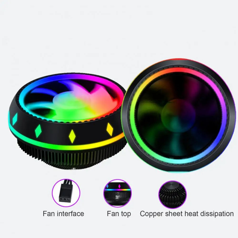 COOLER Кулер для процессора AFC1 RGB (90мм*90мм*32мм)