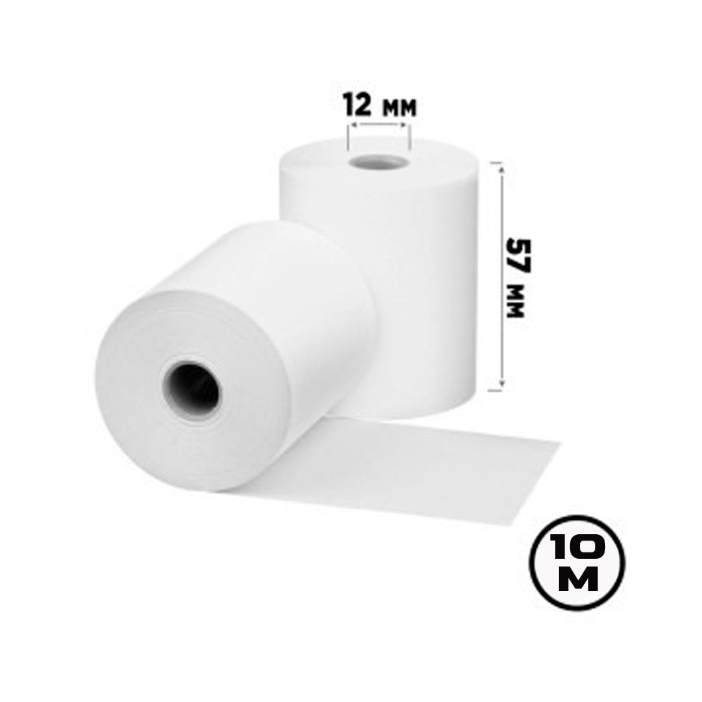 Чековая лента 57 мм х 10 м