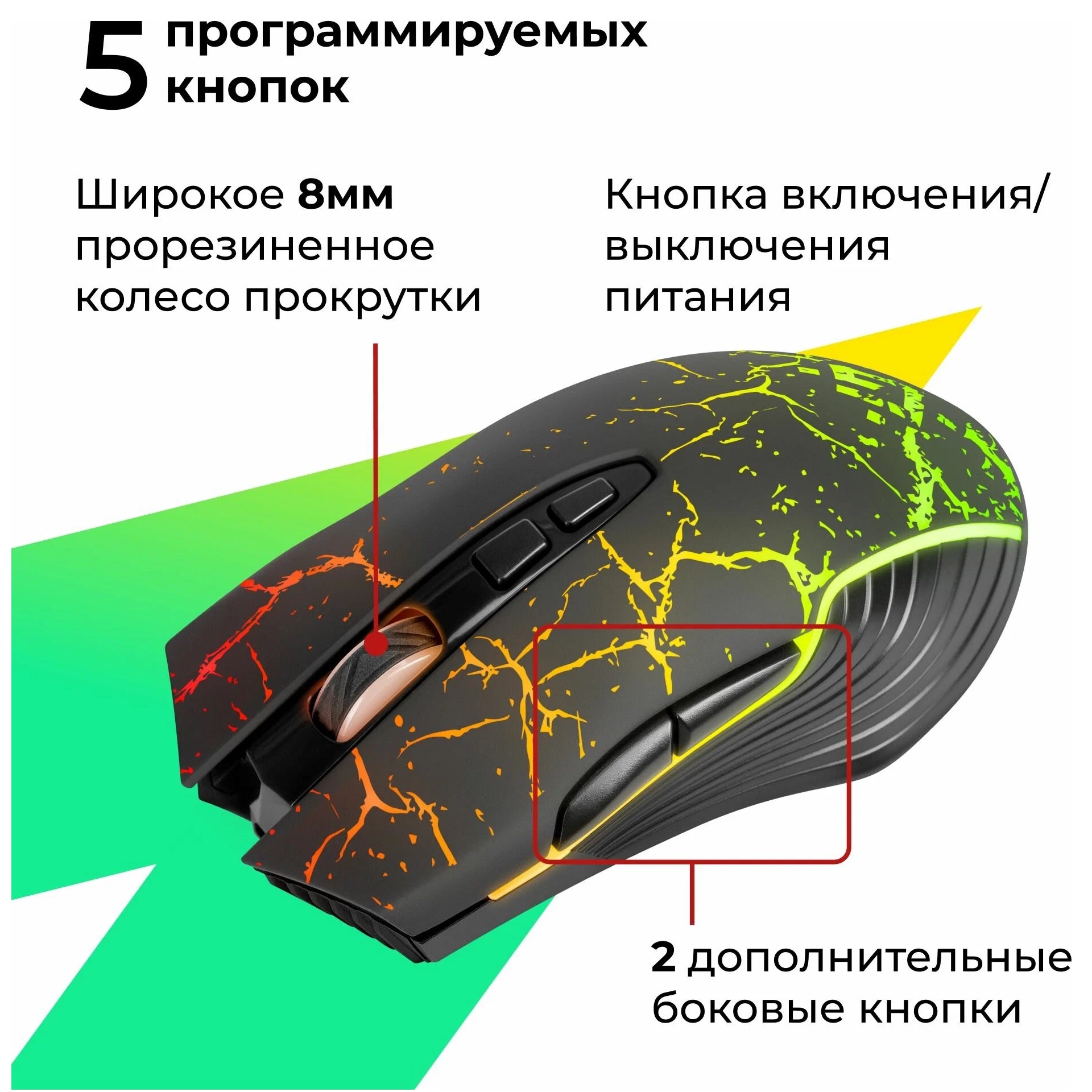 Беспроводная мышь Defender Commander GM-511