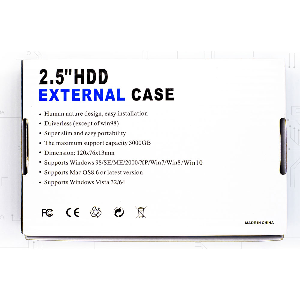 Внешний корпус для жёсткого диска 2.5"