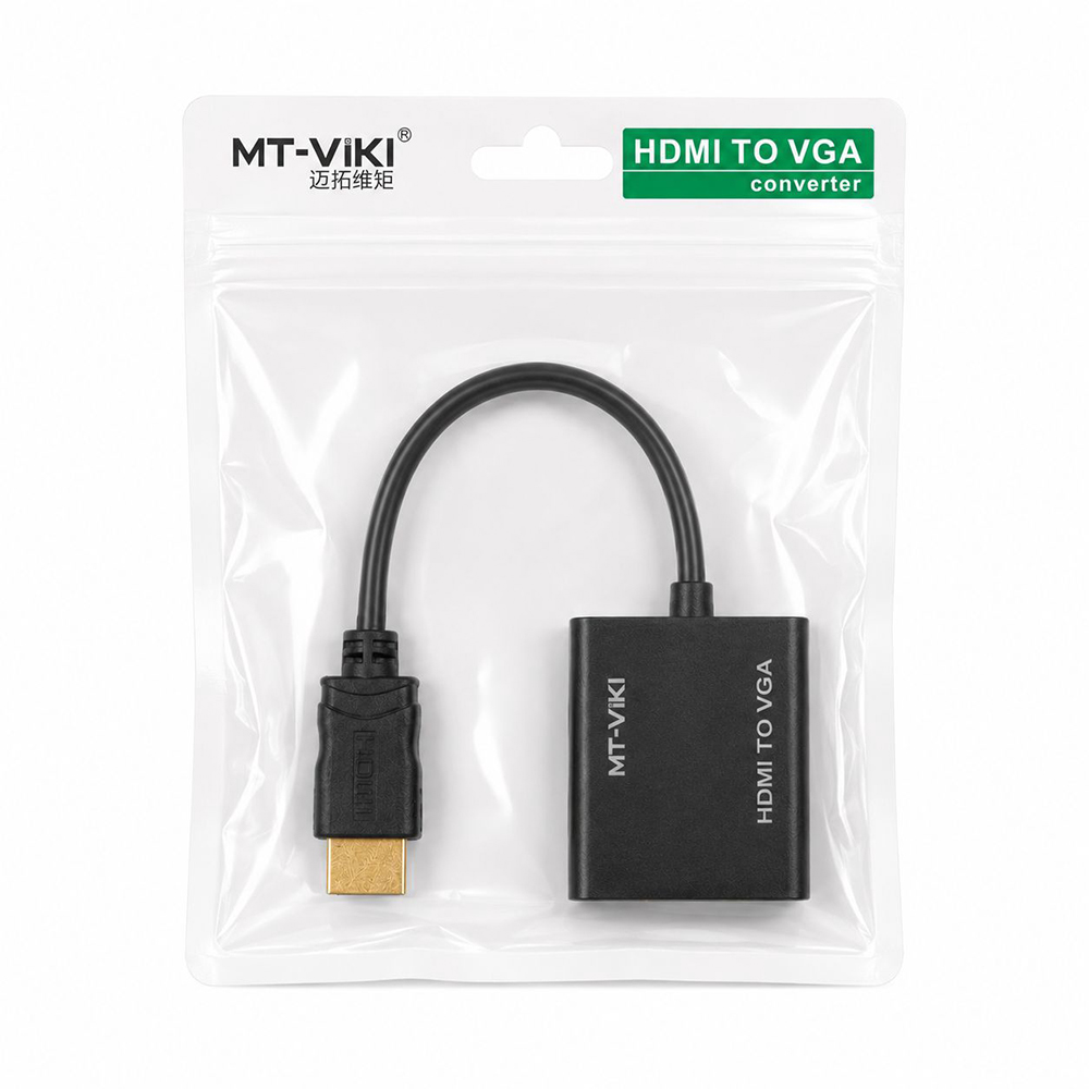 Кабель переходник с Hdmi на VGA 15см