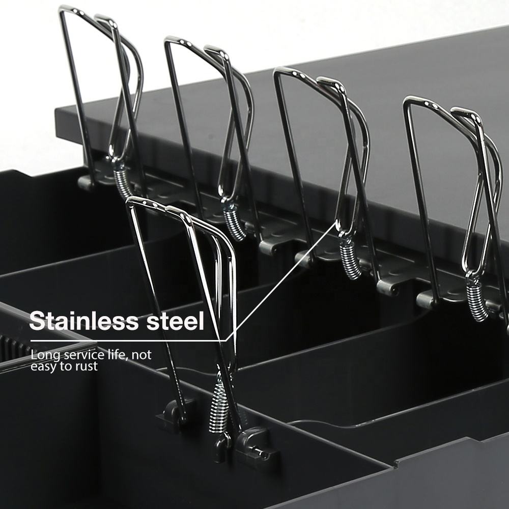 Денежный ящик для кассы HER405, черный