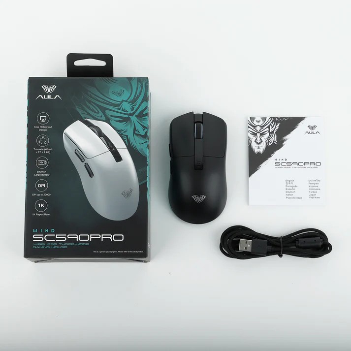 Беспроводная мышь AULA  SC590 Pro черный