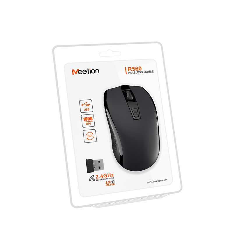 Беспроводная мышь Meetion MT-R560 черный