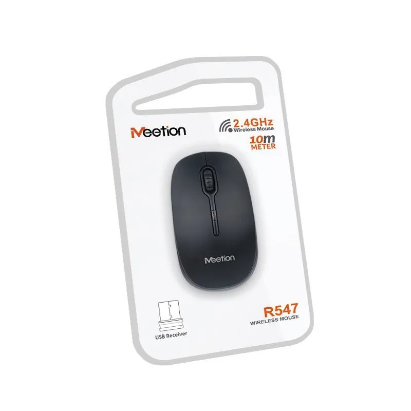 Беспроводная мышь Meetion R547 (черный)