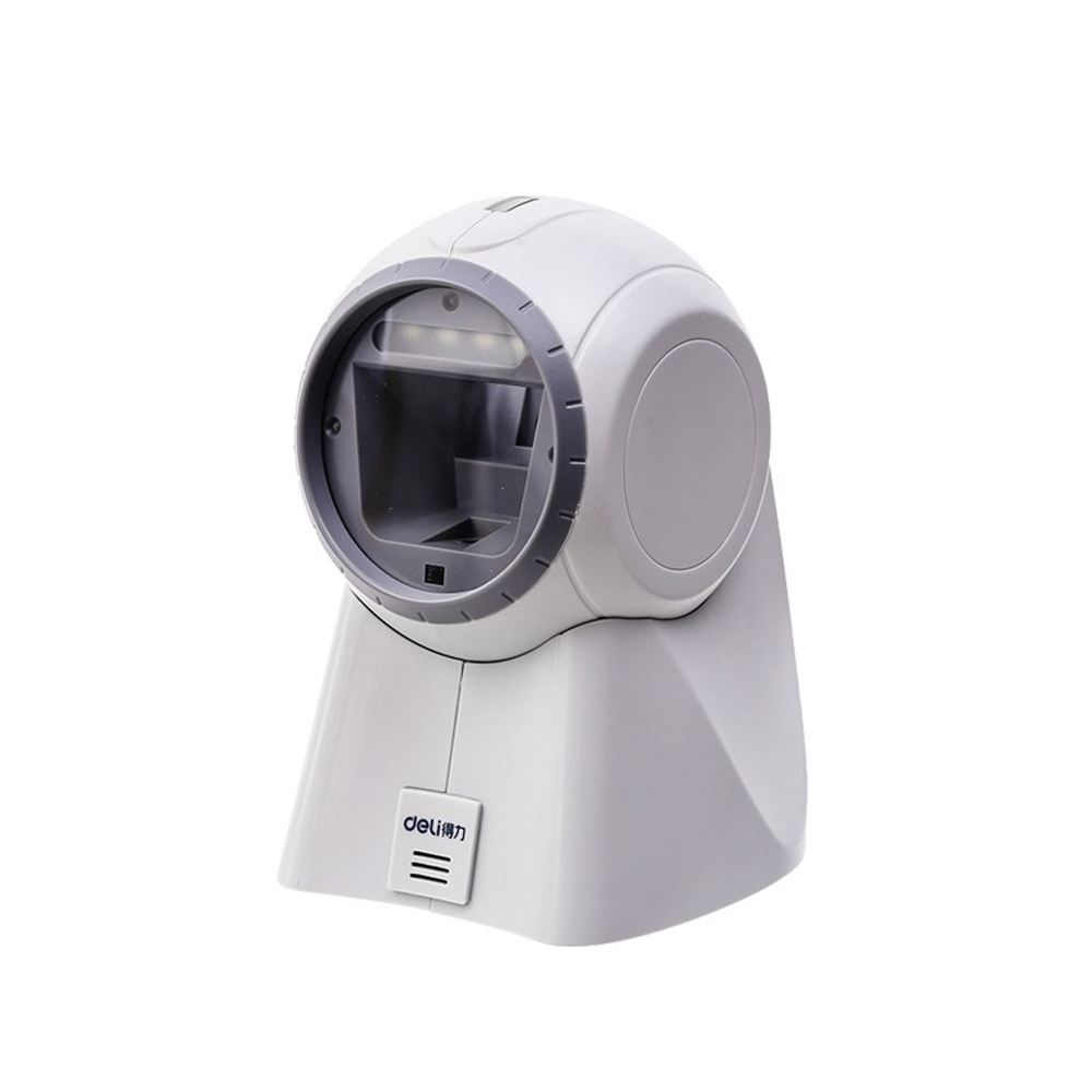 Сканер штрих-кода Deli 14960 белый
