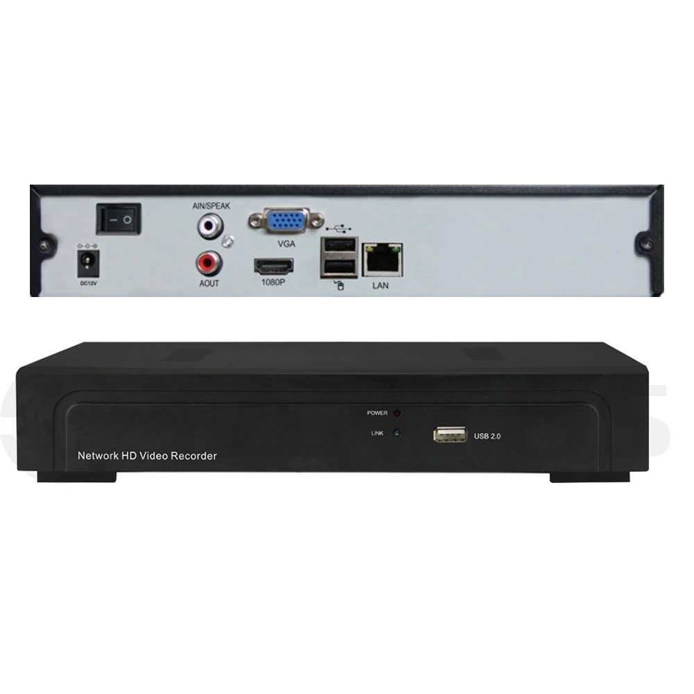 NVR IPI TECH - N6100 - 4E (HDD 1PCS X 4TB )