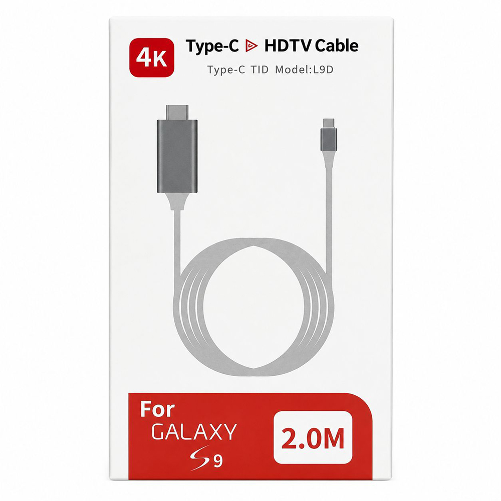 Кабель переходник  с TYPE-C на HDMI (2 Метра)