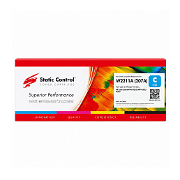 Картридж Static Control (002-01-S2211A) W2211A (207A) Cyan HP Color LaserJet Pro M255 MFP M282 M283