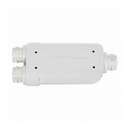 PoE-удлинитель 1 вход, 2 выхода 10/100Mbps RJ45, 30w