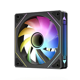 Вентилятор для кейса Prism 4 Pro, ARGB, 120мм, черный, Реверс