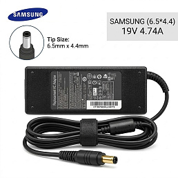 Зарядное устройство для ноутбука Samsung  Laptop Adapter  90W 19V 4,74A 5,5*3,0mm with pin inside