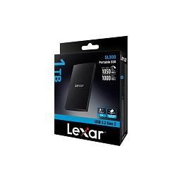 Внешний Портативный SSD 1TB Lexar SL300 Gen2, Usb 3.2