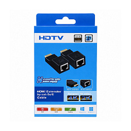 HDMI удлинитель по LAN кабелю (до 30 Метров)