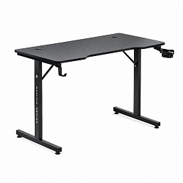 Игровой стол Defender Nox (Нокс), МДФ, черный, 60x73x110см