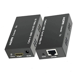 HDMI удлинитель по LAN кабелю (до 60 Метров) с бп