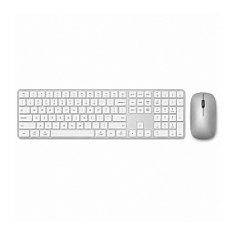 Комплект клавиатура и мышь Meetion iKey C230 Серебристый (En)